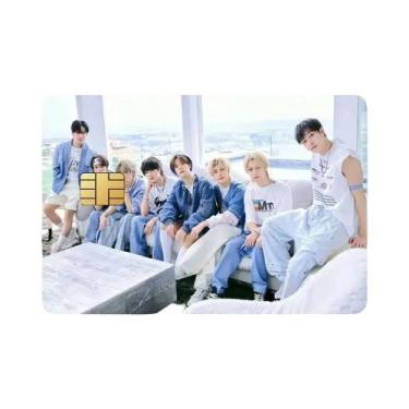 Imagem de Adesivos De Cartão PVC S-Stray Kids KPOP 4pcs Removíveis E Autoadesivo