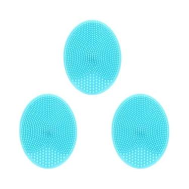 Imagem de Mini Escova De Limpeza Facial De Silicone, Exfoliador Suave Para Cuida