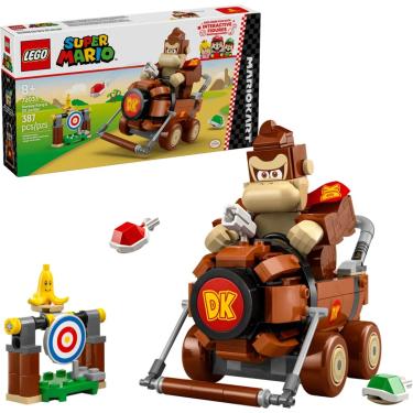 Imagem de Lego Super Mario 387 Peças Donkey Kong e Dk Jumbo - 72033