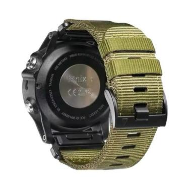 Imagem de Pulseira De Nylon De 22mm 26mm Para Relógio Garmin Fenix 8 7 7X pro 6 