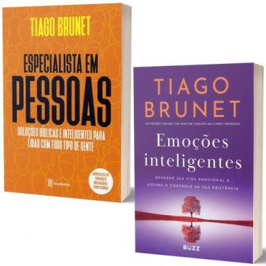Imagem de Kit Especialista em Pessoas + Emoções Inteligentes  Tiago Brunet  Acad