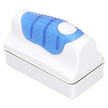 Imagem de Escova para tanque de peixes, limpador magnético de aquário com ímã forte para remoção de vidro, adequado para aquário de peixes de 70 a 150 cm