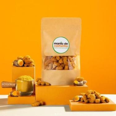 Imagem de Castanha de Caju com Cúrcuma 150g - Mania De Castanha