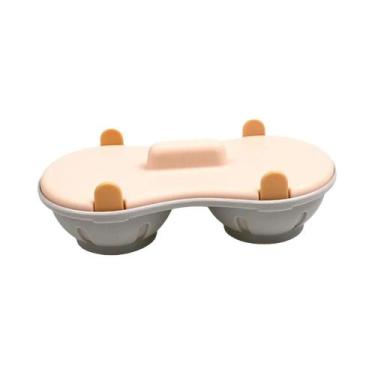 Imagem de Cozedor De Ovos De Plástico Para Micro-ondas Com 2 Cavidades Para Ovos