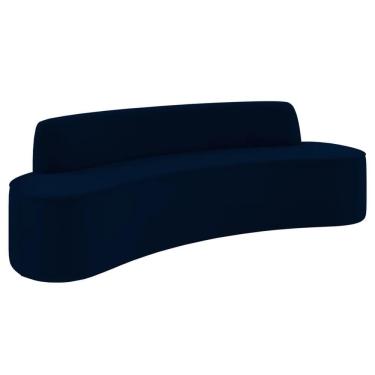 Imagem de Sofá 4 Lugares para Sala de Estar Living 230cm Koane D06 Veludo Royal - Mpozenato