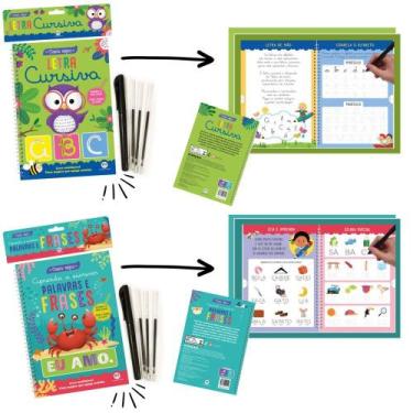 Imagem de Kit Caminho da Escrita Avançada  Letra Cursiva e Palavras & Frases Reu