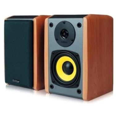Imagem de Caixa de Som 2.0 Edifier R1000T4 - 24W RMS - Bivolt - Acabamento em Madeira - R1000T4-BN-Unissex
