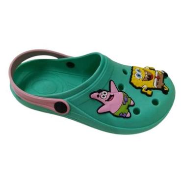 Imagem de Sandália Fechada Bob Esponja Desenho Infantil Patrick Dupla - Genérica