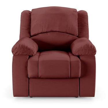 Imagem de Poltrona do Papai Reclinável Sala de Cinema Barcelona Power Touch USB 