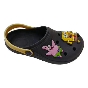 Imagem de Sandália Fechada Bob Esponja Desenho Infantil Patrick Dupla - Genérica