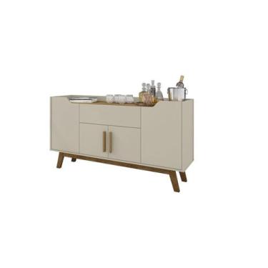 Imagem de Aparador Buffet Future Off-White/Cinamomo  Bechara Móveis