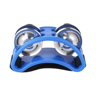 Imagem de Tambor De Pé Metálico Com Sino, Acessório De Percussão Para Instrument