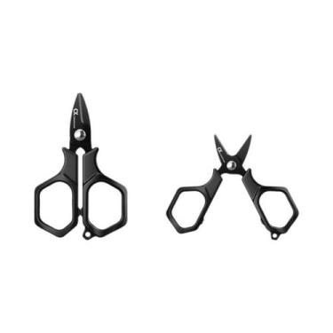 Imagem de Tesoura De Pesca Portátil Revestida De Titânio, Durável, Para Cortar L
