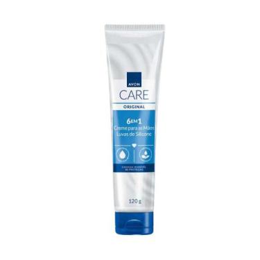Imagem de Creme Hidratante Mãos Avon Care Luva De Silicone 120g