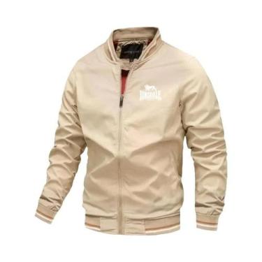 Imagem de Jaqueta Masculina À Prova De Vento Com Gola Alta LONSDALE, Moda Primav