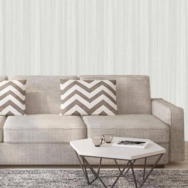 Imagem de Papel De Parede Madeira Lâmina Cinza Autocolante Sala Quarto