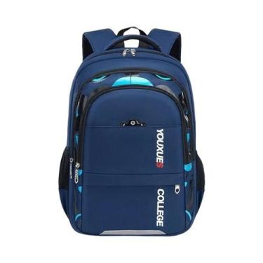 Imagem de Mochila Escolar Impermeável Para Meninos Adolescentes, Bolsa Para Cria