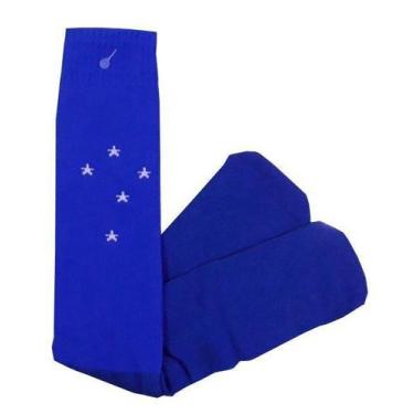 Imagem de Meião Infantil Cruzeiro Azul Campo Oficial, M