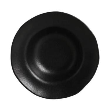 Imagem de Prato De Entrada/Sobremesa Orgânico Preto Matte 250ml Porto Brasil