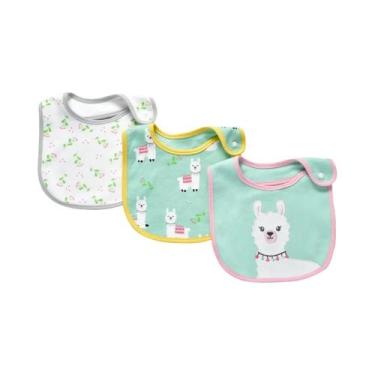 Imagem de Babadores De Algodão Com Estampa De Desenho Animado Para Bebês (Menino