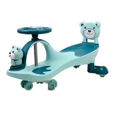 Imagem de Carrinho Rolima Azul Ginga Gar Infantil Brinquedo Retro Presente Criat