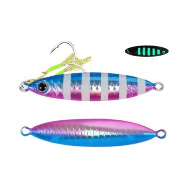 Imagem de Isca Luminosa De Afundamento Rápido 30g 40g 60g 80g Com Revestimento a