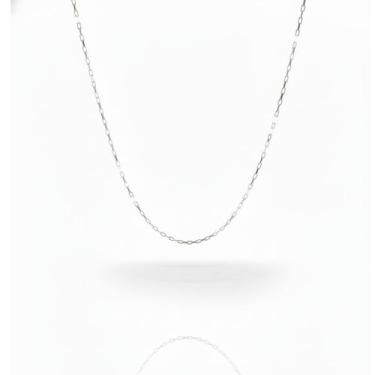 Imagem de Corrente Cordão Masculino Prata Italiana 925 Bloco 60 Cm - Lojas La&Am