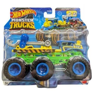 Imagem de Hot Wheels Monster TRUCKS Caminhoes Reboque Loco PUNK Mattel HWN86