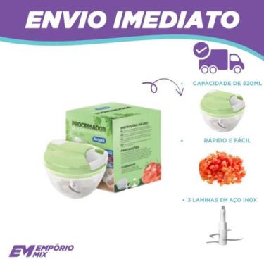 Imagem de Processador De Alimentos Manual 520ml Bompack