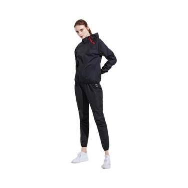 Imagem de Conjunto De Sauna Para Mulheres E Homens, Roupas De Fitness Para Exerc