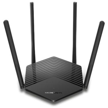 Imagem de Roteador Mercusys TP-Link MR60X WiFi 6 Gigabit Dual Band AX1500 porta Gigabit 4x antenas Easy Mesh