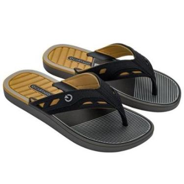 Imagem de Chinelo Masculino Tiras Largas Texturizadas Estiloso Cartago-Masculino