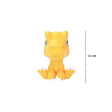 Imagem de Figura de Coleção Megahouse Lookup Ref.:832178 Digimon Adventure Agumon em PVC com 10 cm Cabeça Móvel Amarelo