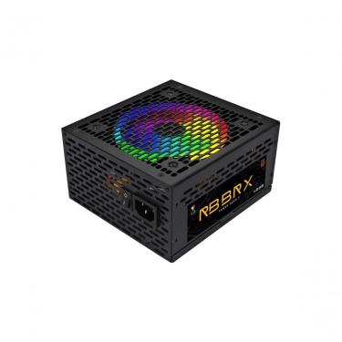 Imagem de Fonte de Alimentação ATX 650W RGB 80 Plus com PFC Ativo Bivolt Automática Preto BR-X