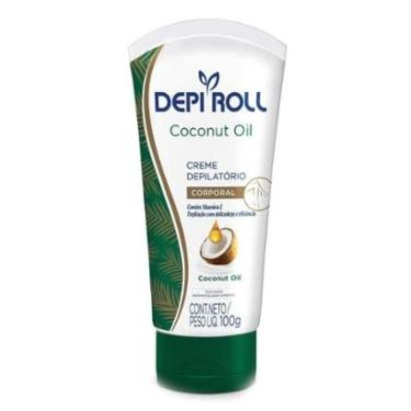Imagem de Creme Depilatório Corporal DepiRoll – Coconut Oil 100g-Feminino