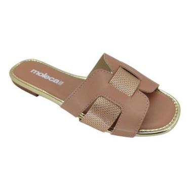 Imagem de Sandália Moleca Napa 5435553 - Feminino Cor:;Tamanho:40;Genero:Feminino-Feminino