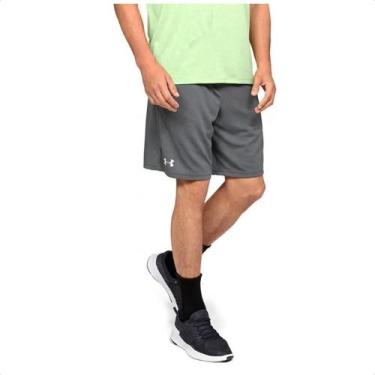 Imagem de Bermuda Under Armour Treino Tech Masculina, GG, Chumbo