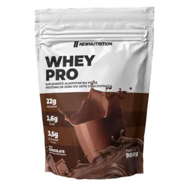 Imagem de Whey Protein Pro 900g New Nutrition, Chocolate