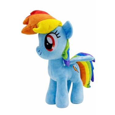 Imagem de My little pony pelúcia 25 cm rainbow dash miniso