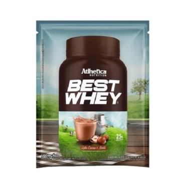 Imagem de Best Whey Sachê (35g) - Sabor: Leite, Cacau E Avelã (sachê 40g) - BAGN