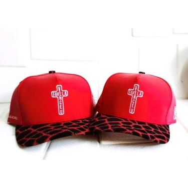 Imagem de Boné - Favela Venceu Vermelho Cruz