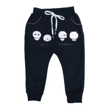 Imagem de Calça Infantil Menino Quentinha - Kiki&Mily, Preto, 2