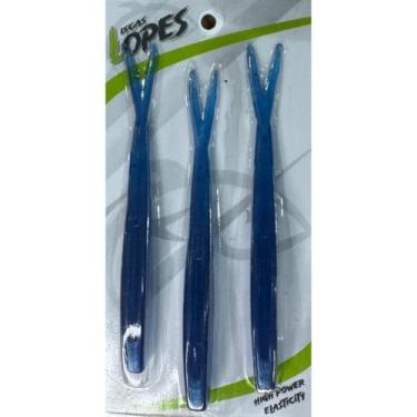 Imagem de Isca lopes soft fit shad 11cm, Azul p