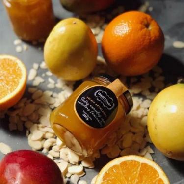 Imagem de Geleia de Frutas Amarelas com Amêndoas Laminadas - Caminho da Fazenda