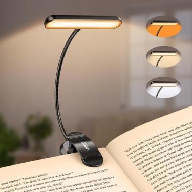 Imagem de Luz de livro recarregável Gritin com 19 LED e 3 temperaturas de cor
