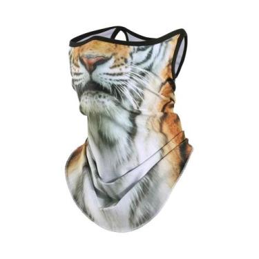 Imagem de Cachecol Mágico 3D De Animais, Aquecedor De Pescoço Respirável, Máscar
