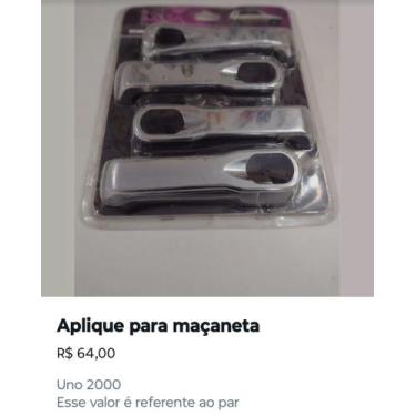 Imagem de Aplique para maçaneta - .