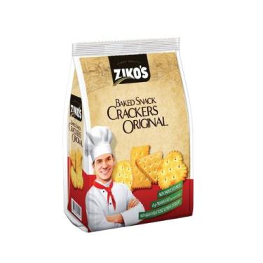 Imagem de Ziko's Baked Snack Crackers Bistoito Original 100g Importado