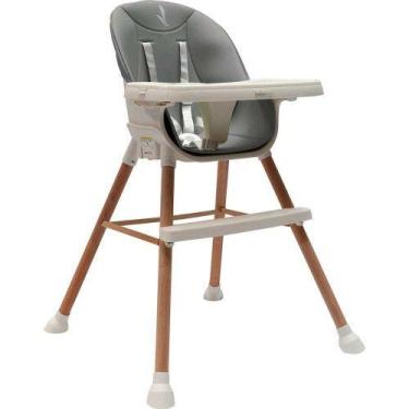 Imagem de Cadeira para Alimentação Executive 5 em 1 Premium Baby, Cinza
