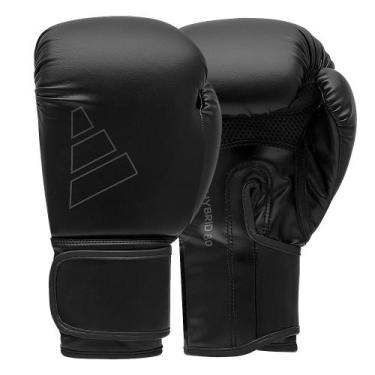 Imagem de Luva de Boxe adidas Hybrid 80 Black Black, 12 Oz
